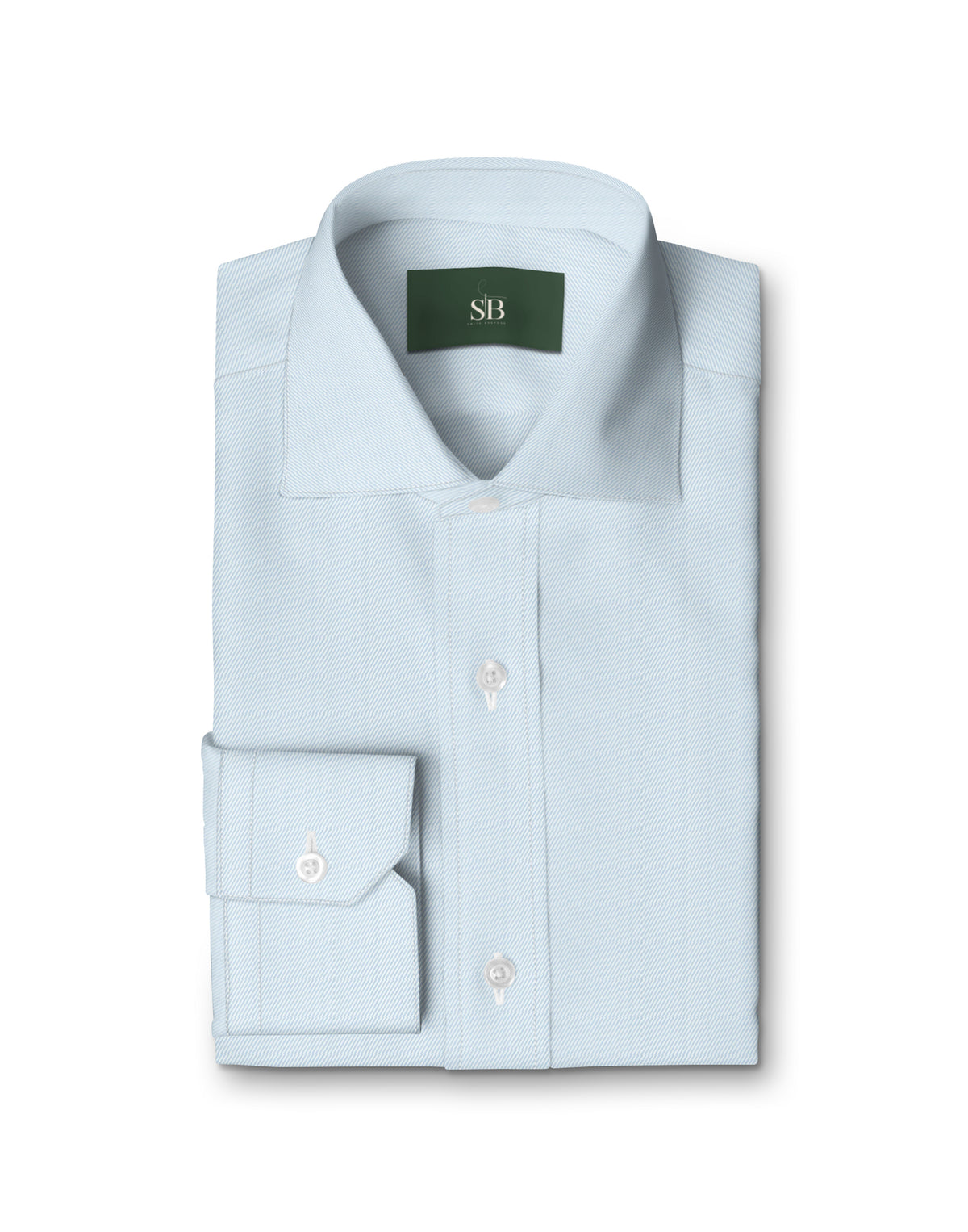 Royal Caribbean Gold Blue Dobby Shirt — folded shirt — FM85516