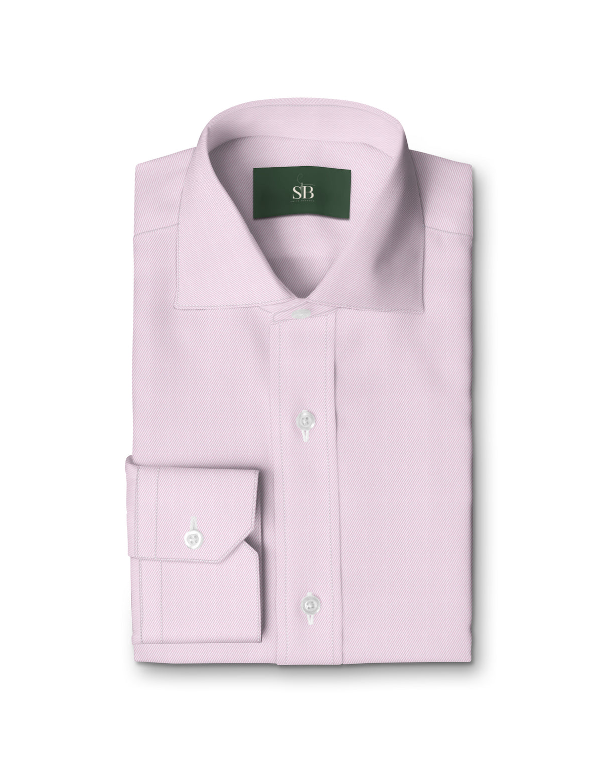 Royal Caribbean Gold Pink Dobby Shirt — folded shirt — FM85517