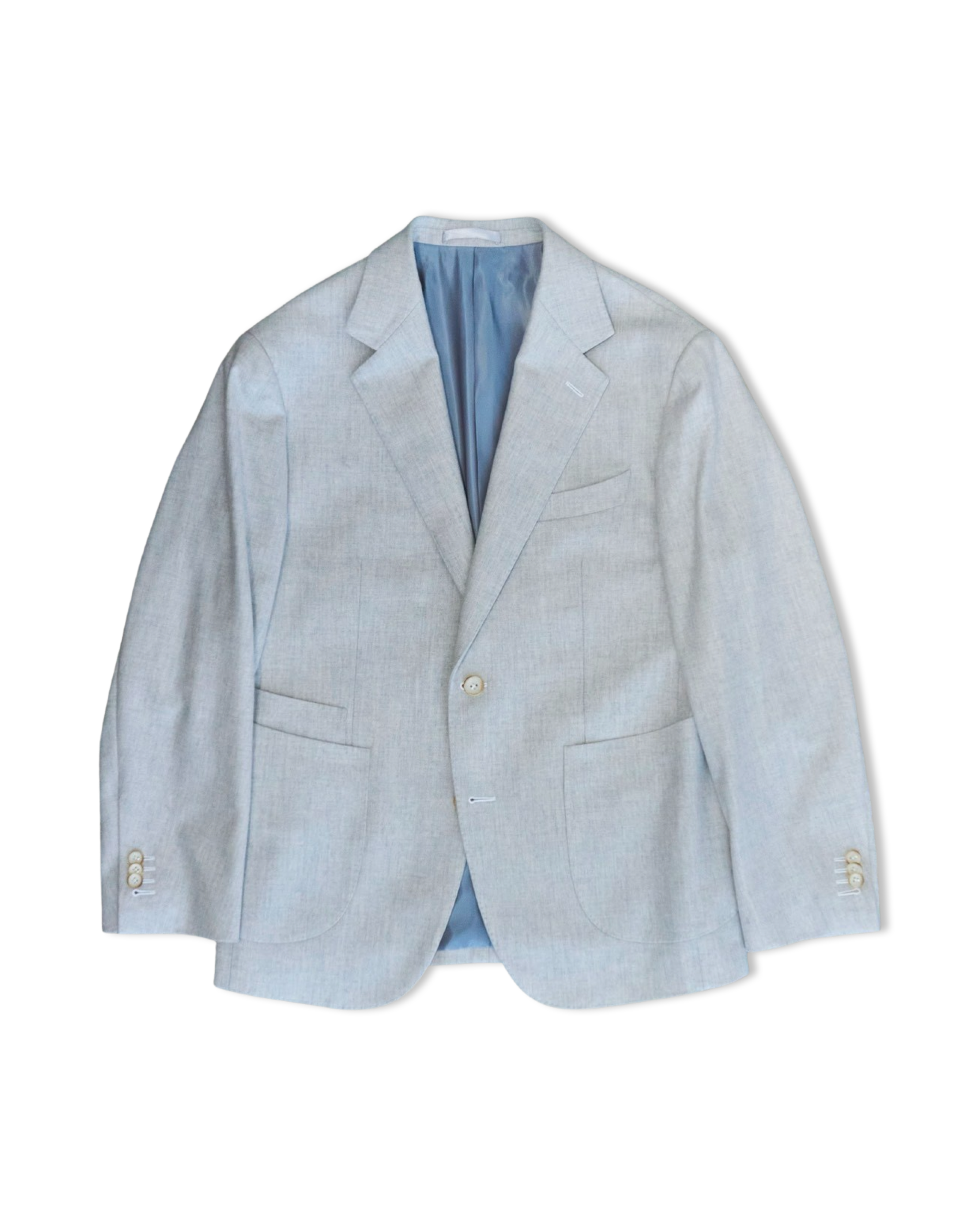 Cream Flannel Suit