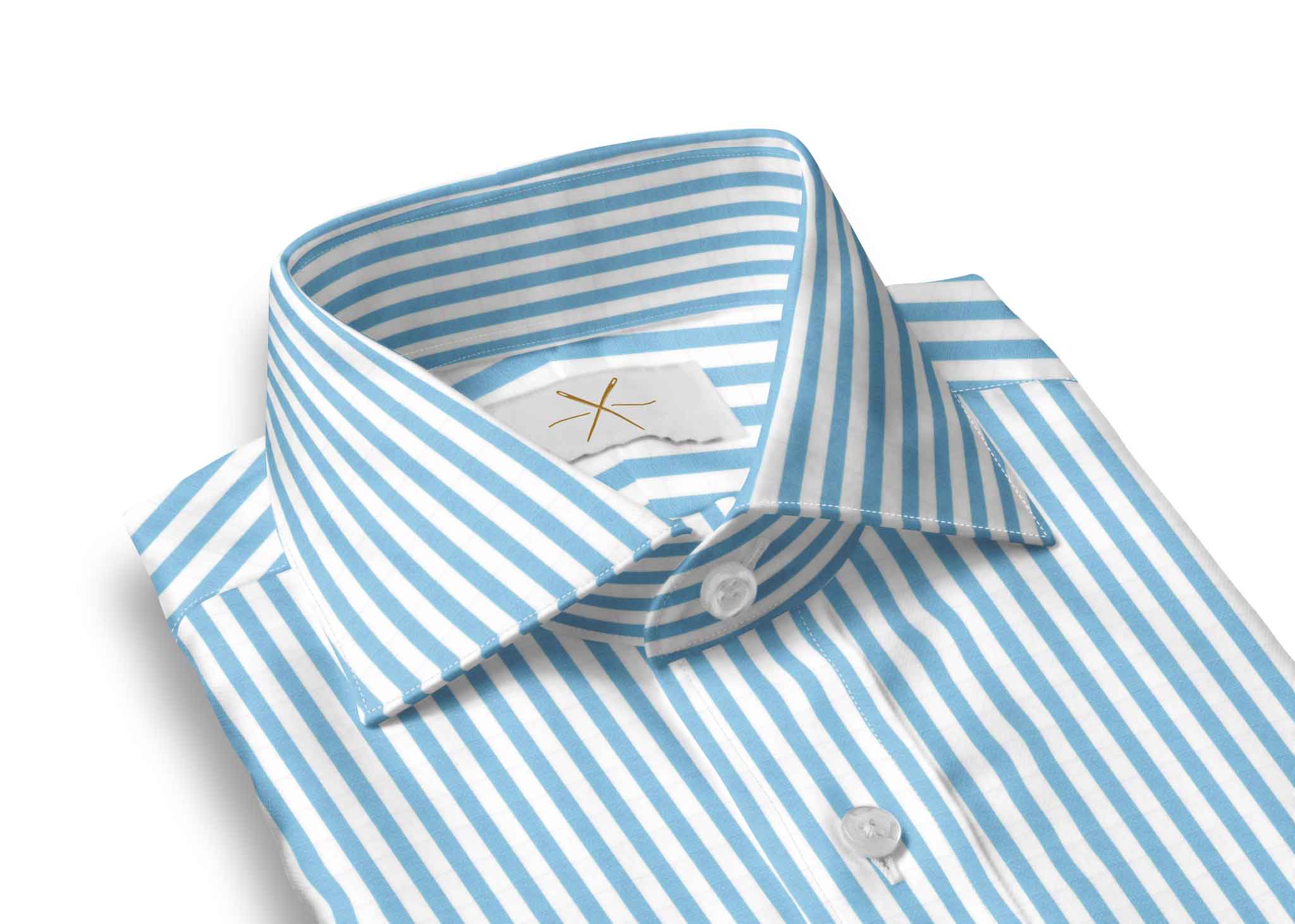Bold Blue Stripe Stretch Everywhere Shirt