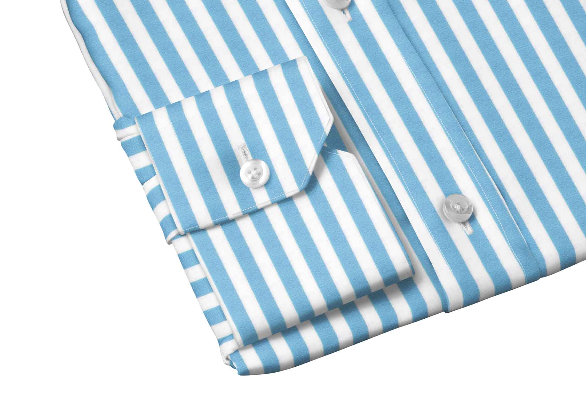 Bold Blue Stripe Stretch Everywhere Shirt