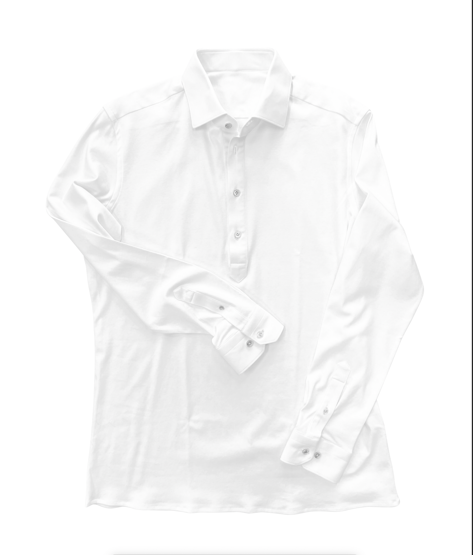 White Stretch Everywhere Shirt