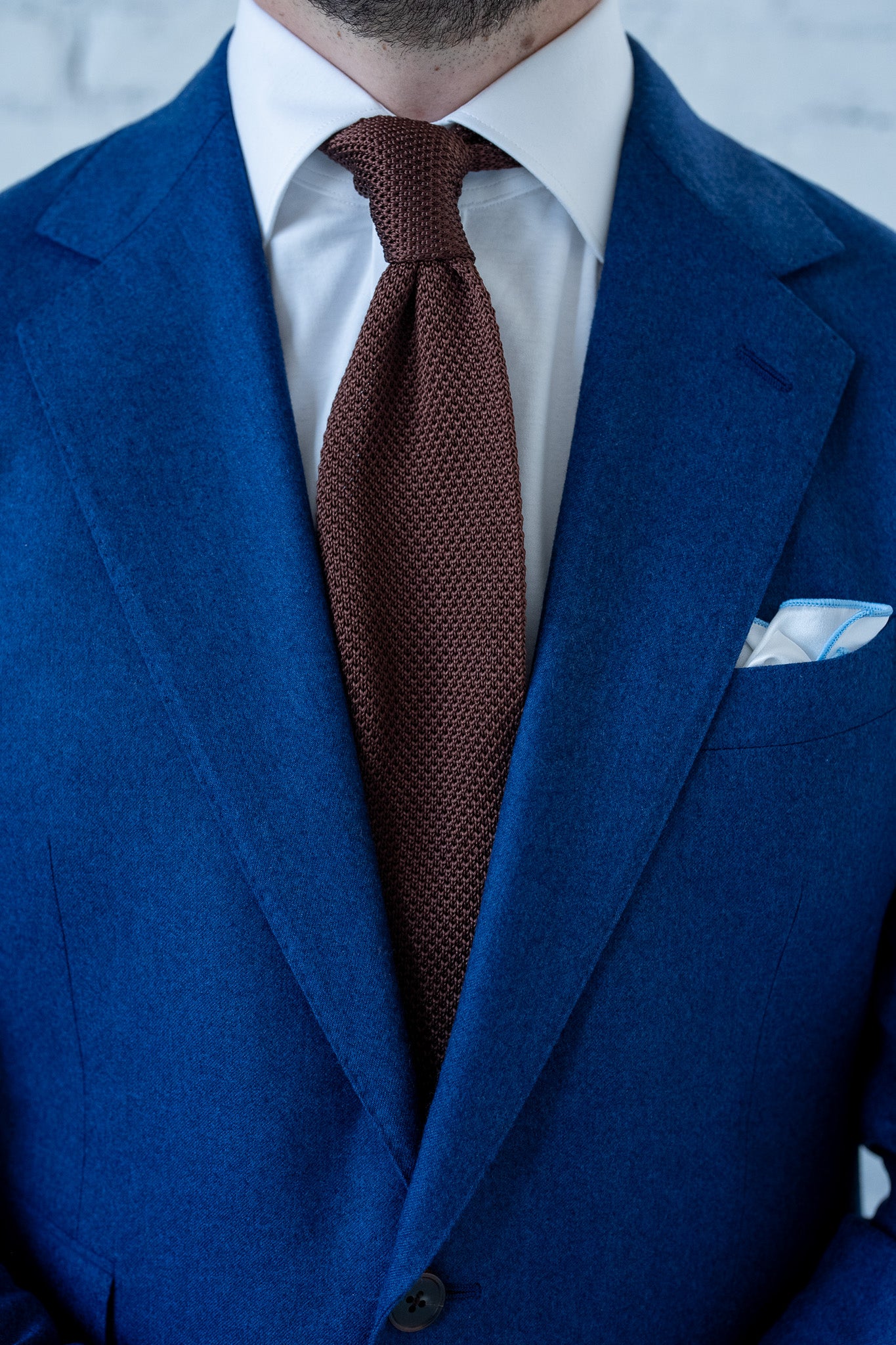 High Blue Flannel Jacket