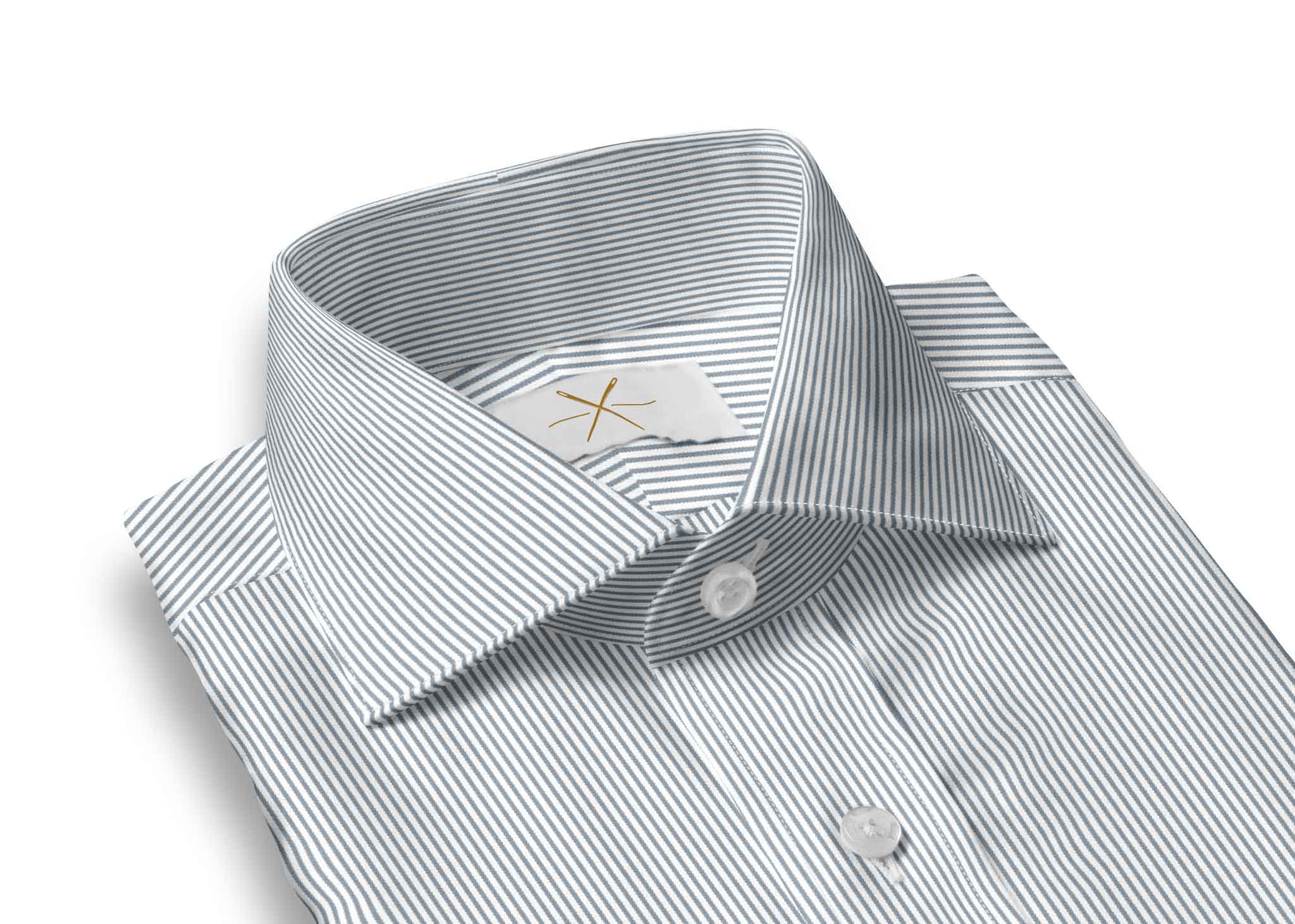 Grey Stripe Everywhere Shirt