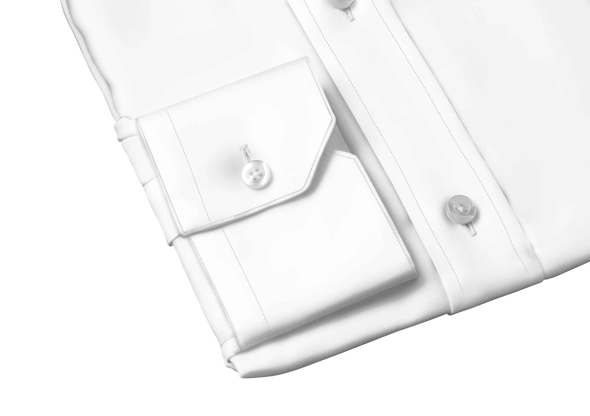 White Stretch Everywhere Shirt