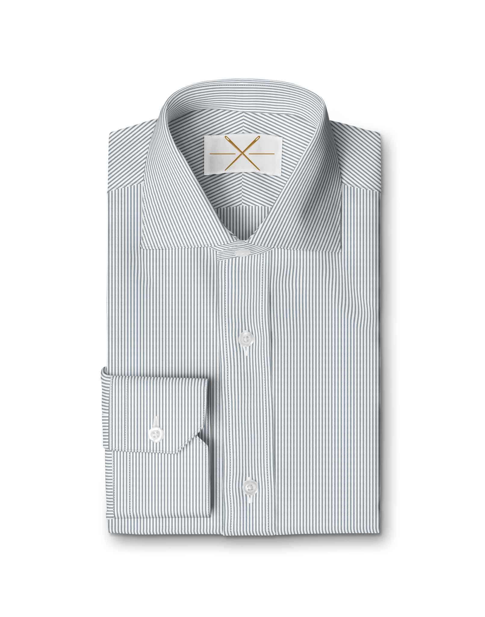 Grey Stripe Everywhere Shirt