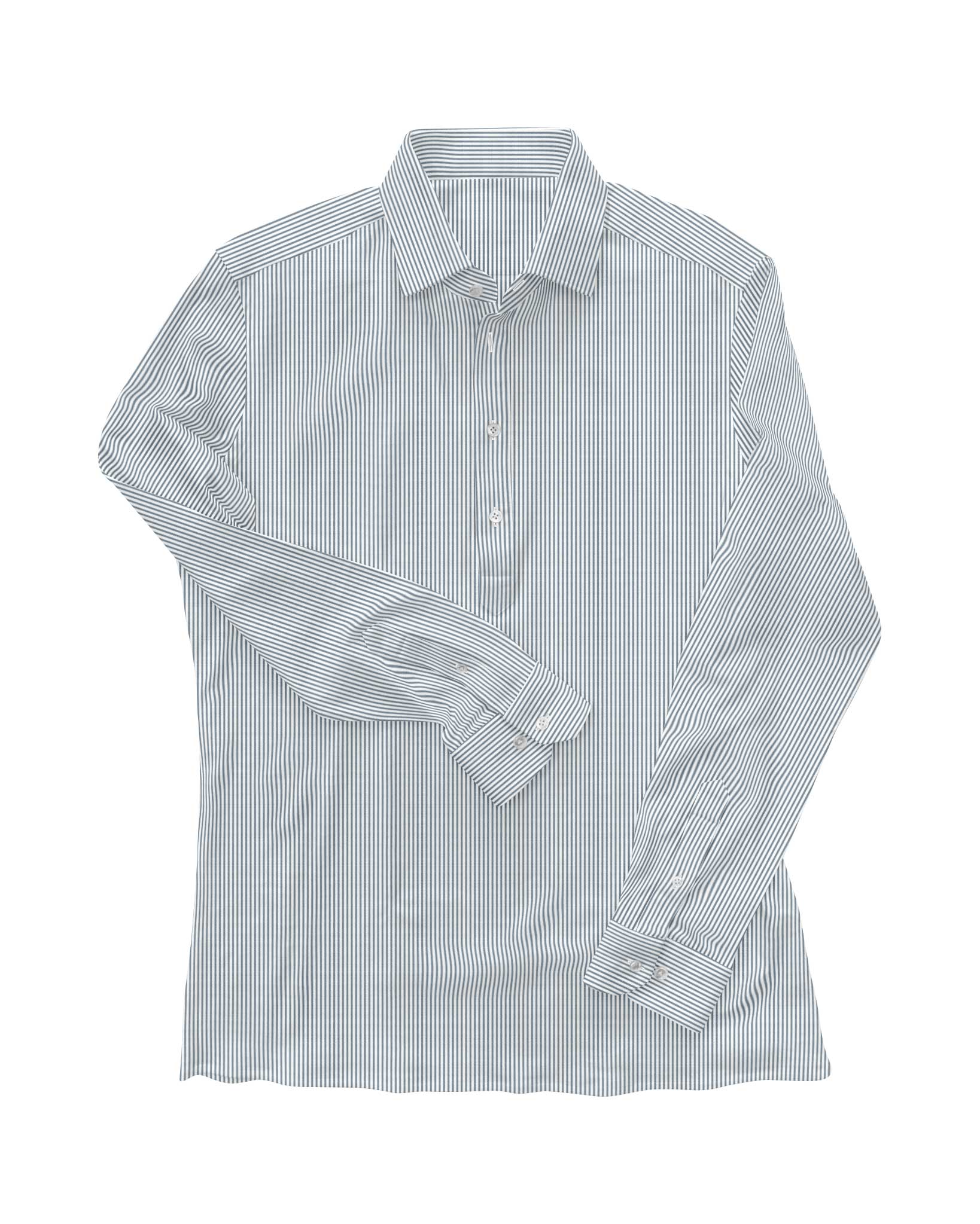 Grey Stripe Everywhere Shirt