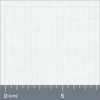 White Herringbone Shirt — original fabric swatch — FM06300