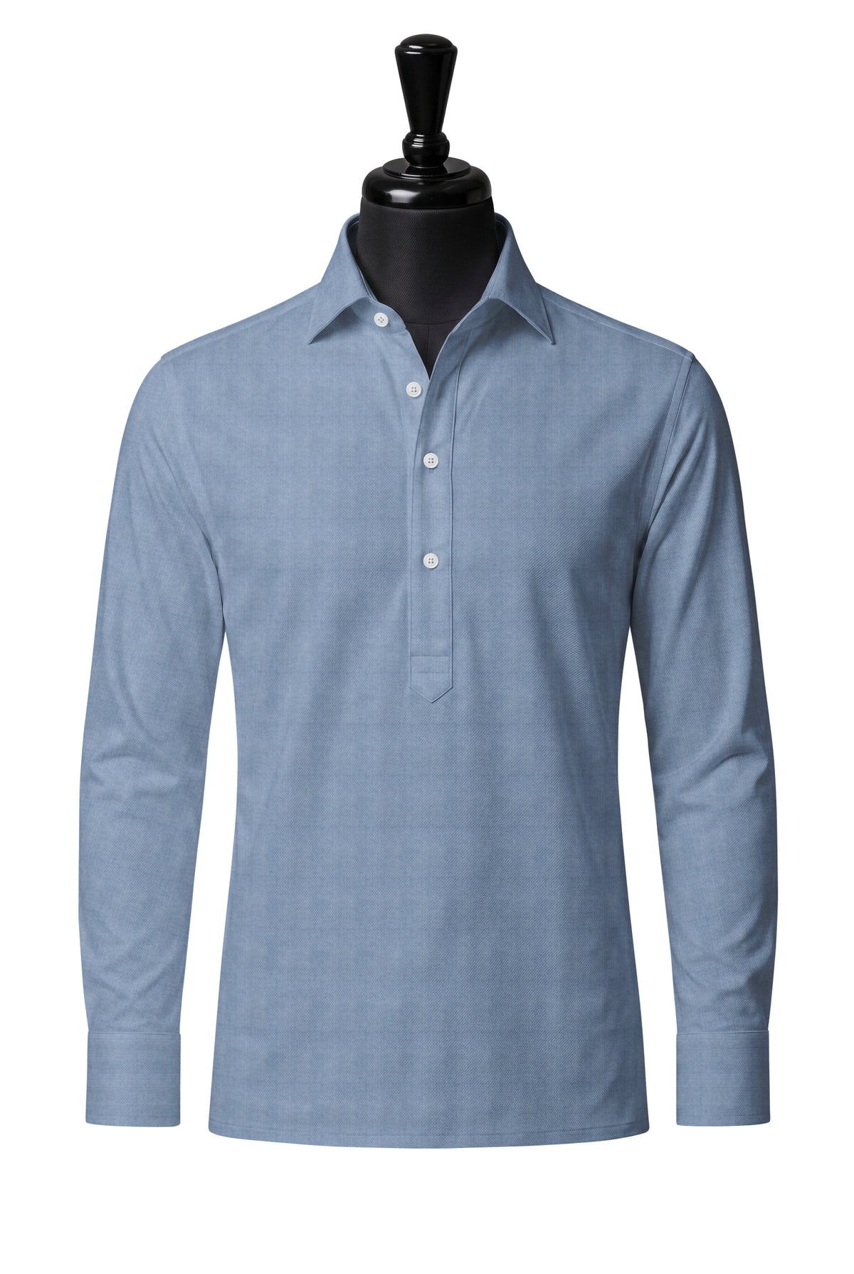Navy Oxford Shirt — SH-2 front — FM19165