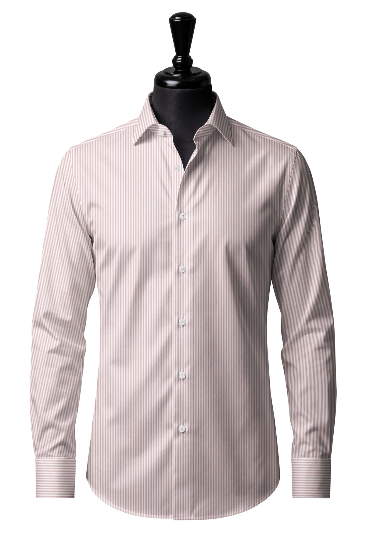Red Oxford Stripe Shirt — SH-1 front — FM19222