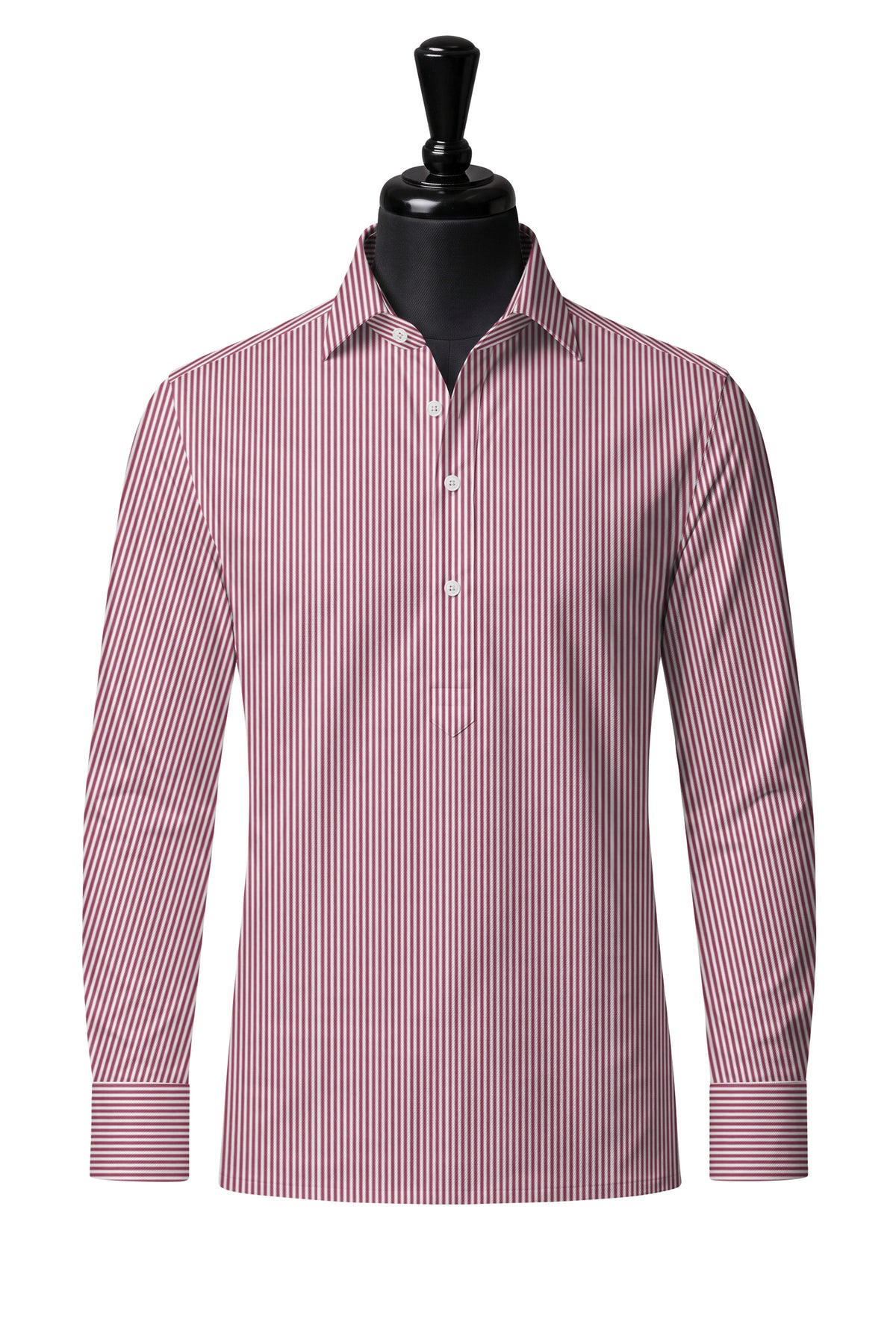Red London Stripe Shirt — SH-2 front — FM19810