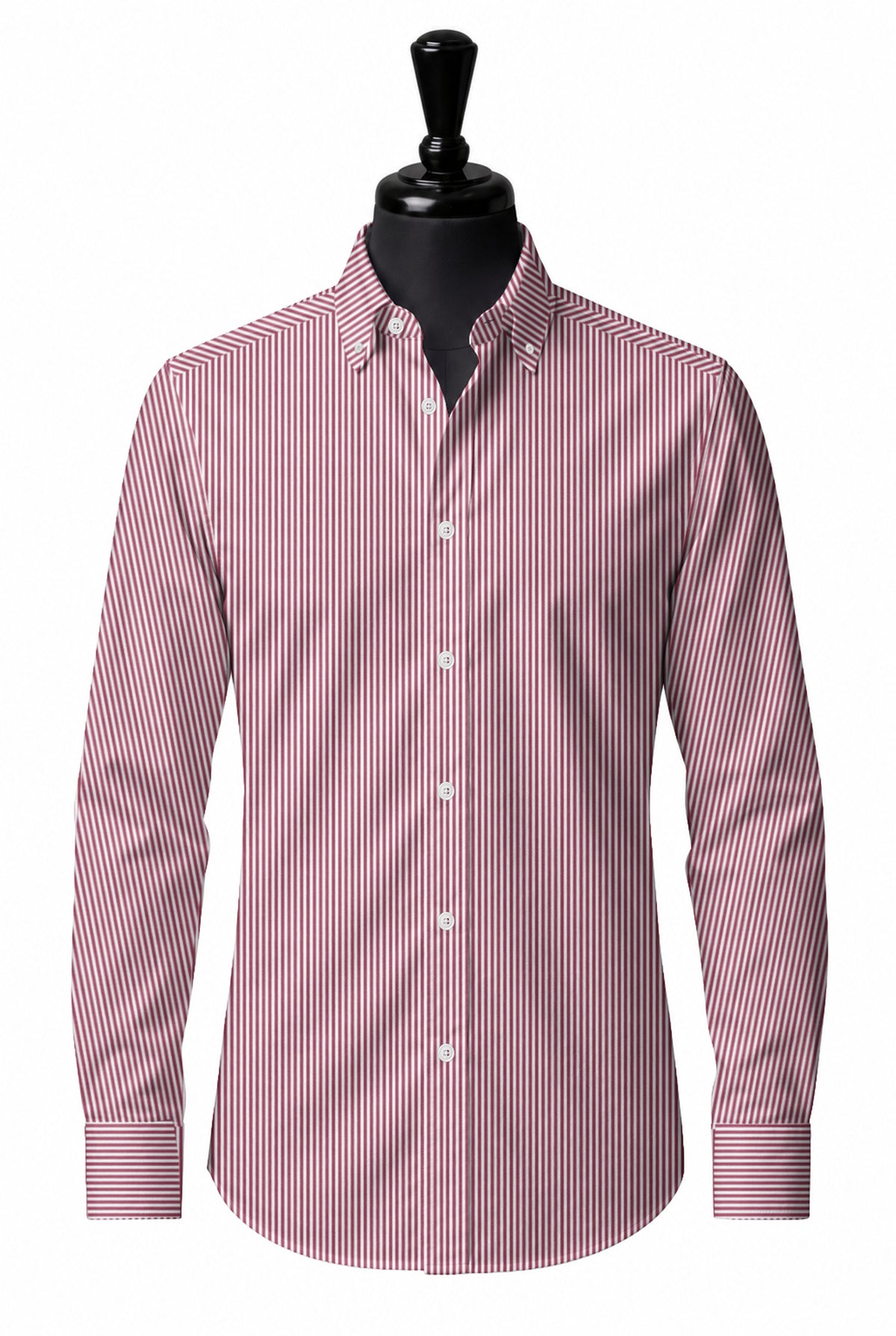 Red London Stripe Shirt — SH-3 front — FM19810