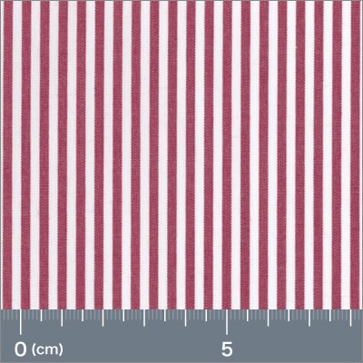 Red London Stripe Shirt — original fabric swatch — FM19810