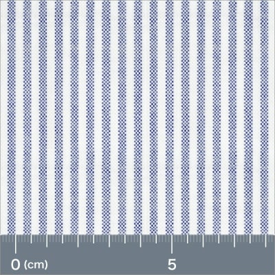 Royal Caribbean Gold Navy Oxford Stripe Shirt — original fabric swatch — FM85817