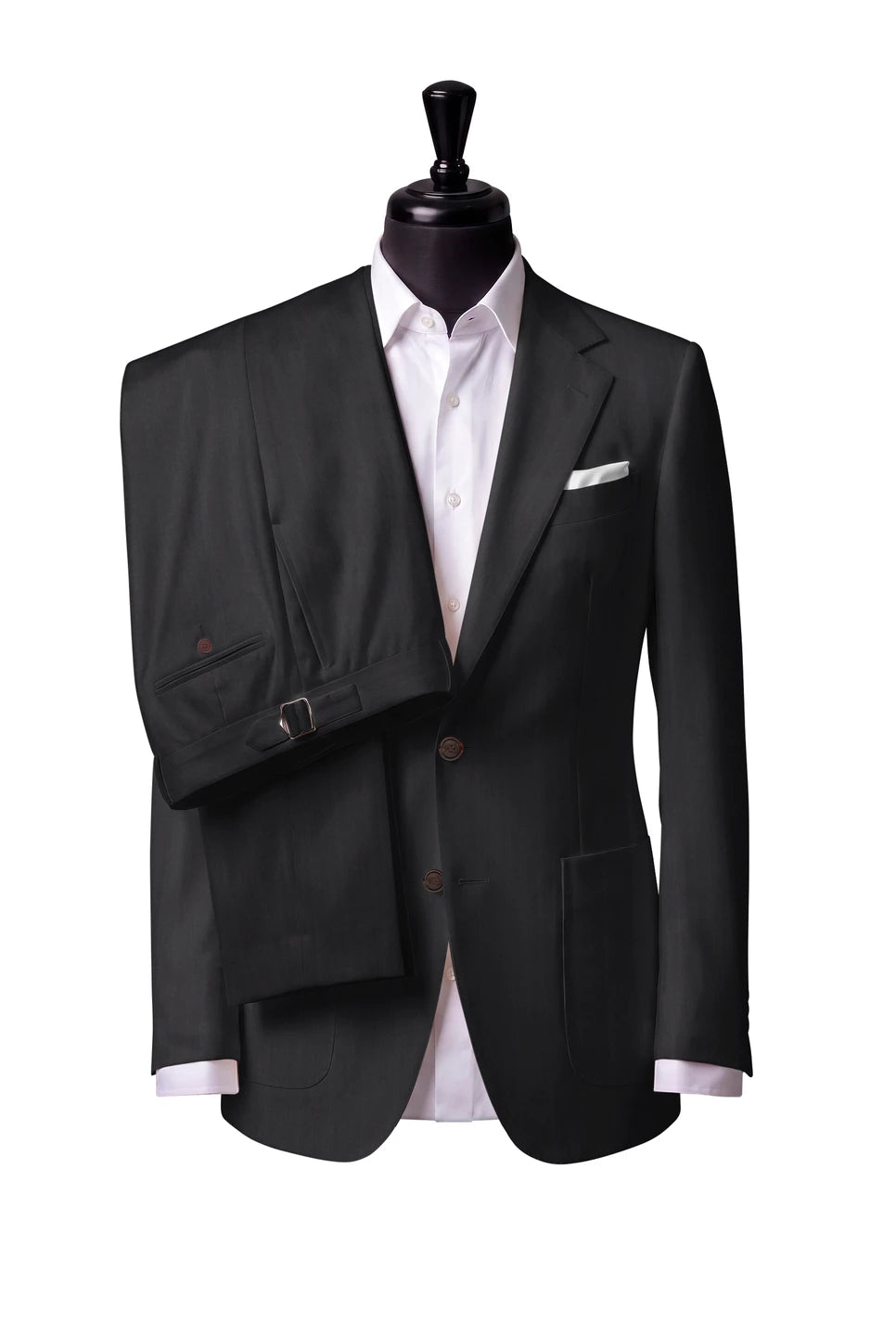 Charcoal Pinstripe Suit — Style 4