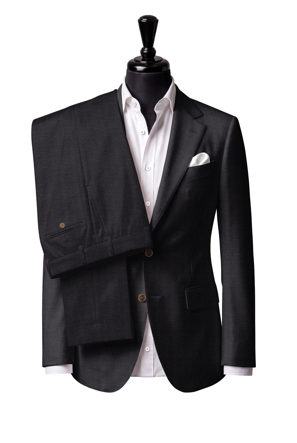 Grey Microtexture Suit — Style 2