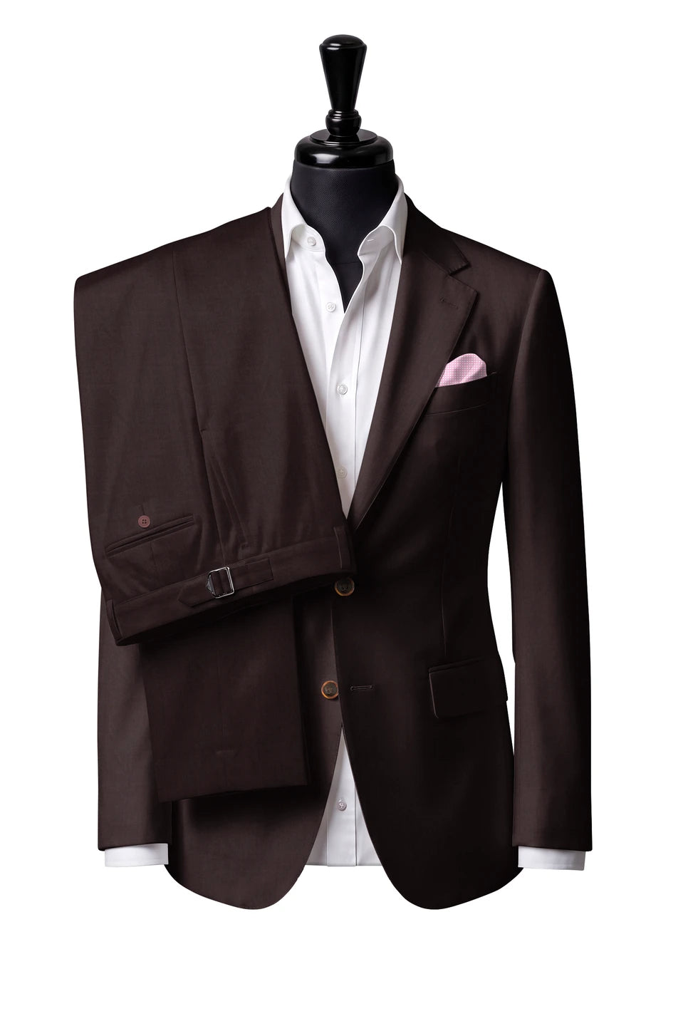 Tallia Brown Twill Suit — Style 1