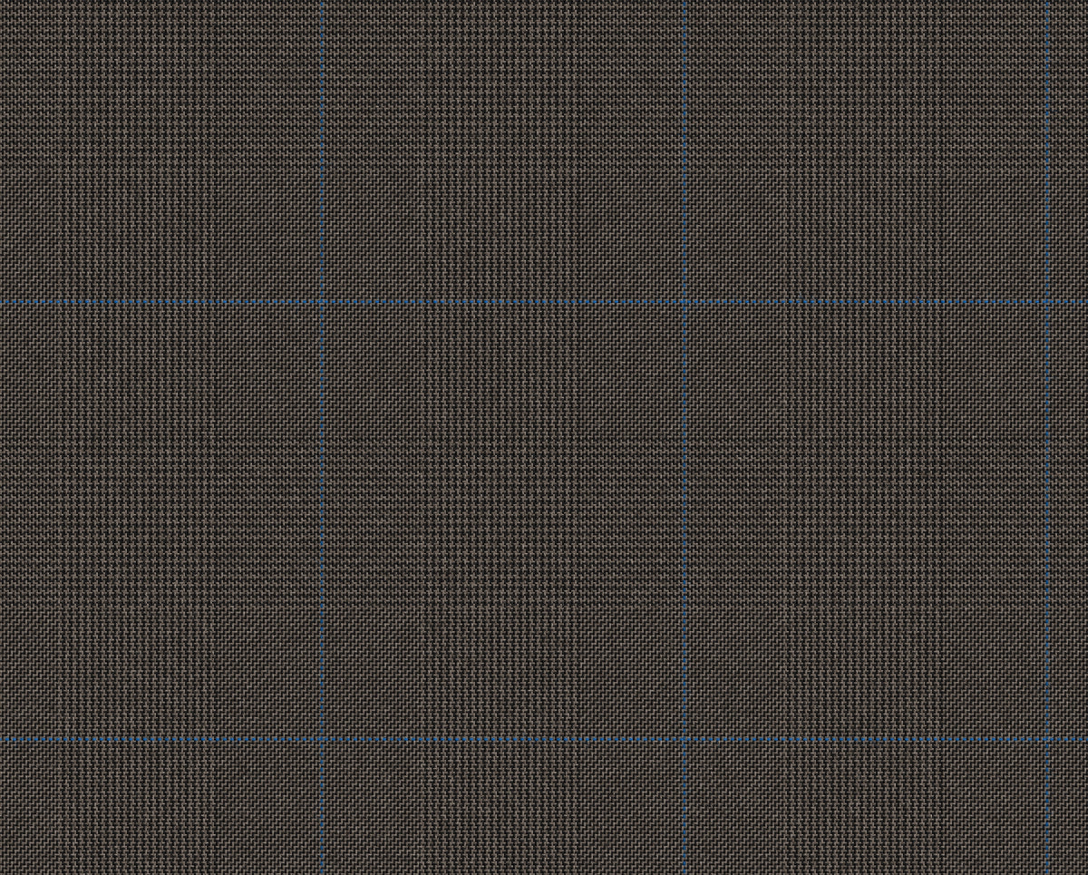 Brown Prince of Wales Suit — cloth swatch