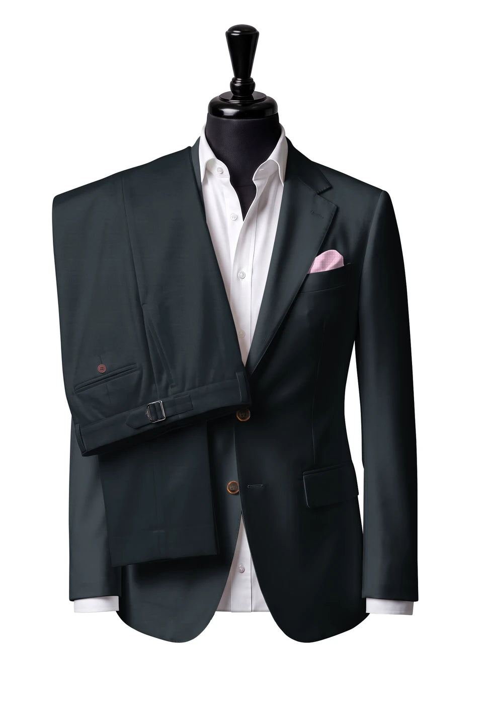 Deep Blue Birdseye Suit — Style 1