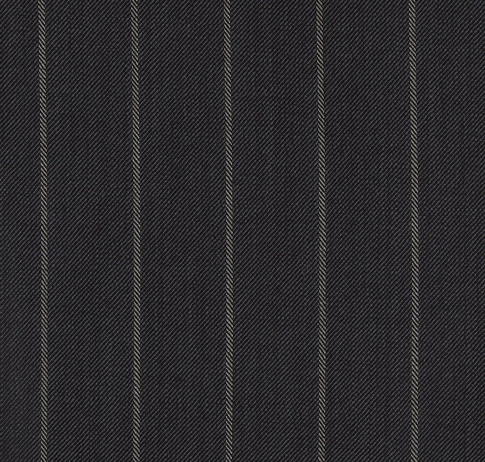 Trofeo Charcoal Stripe Suit — cloth swatch