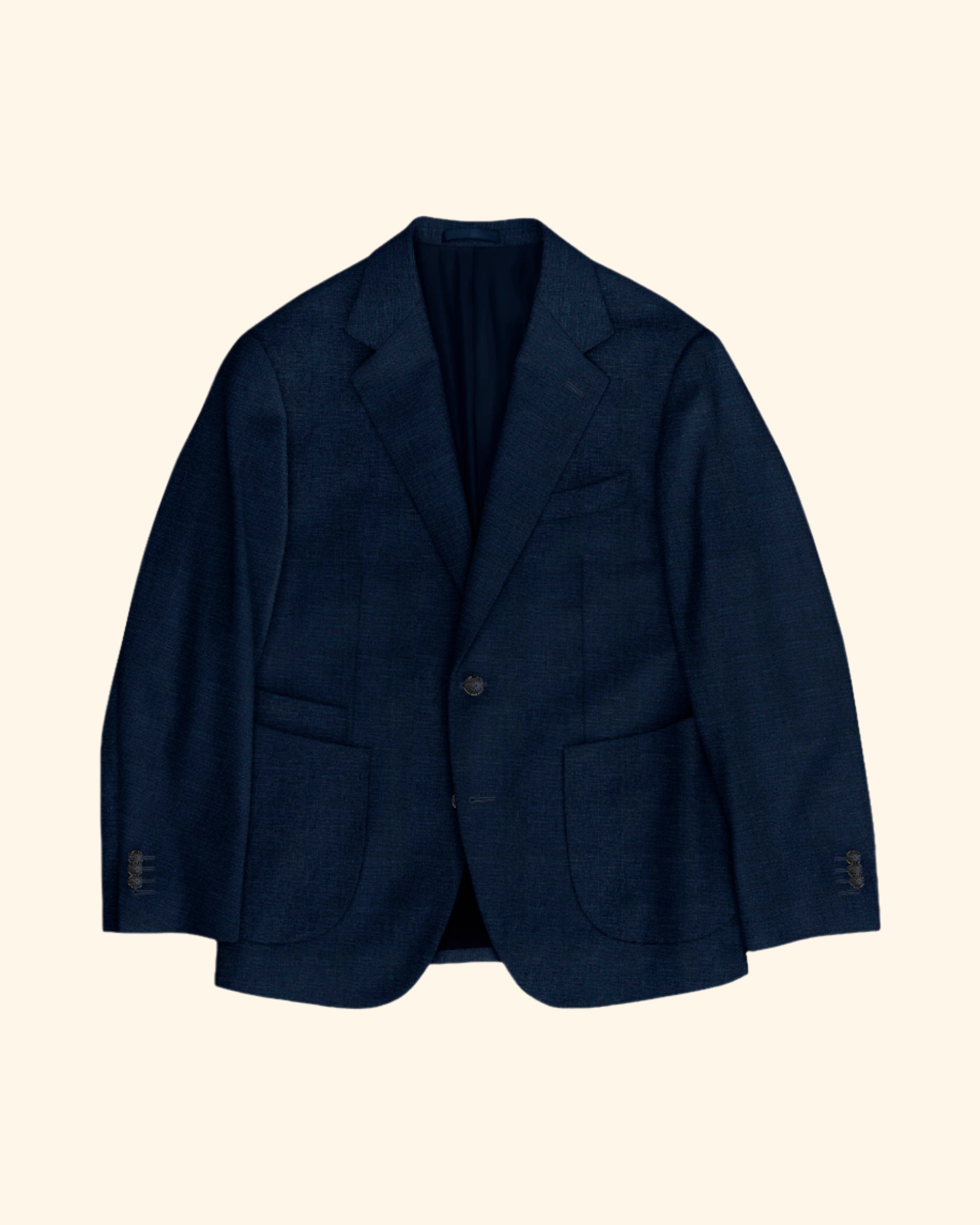 Classic Navy Bamboo Sport Jacket