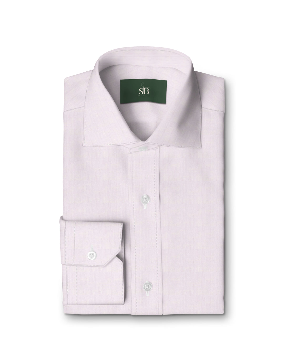 Pink Pinpoint Oxford - Wrinkle Free Collection Shirt — folded shirt — FM19729