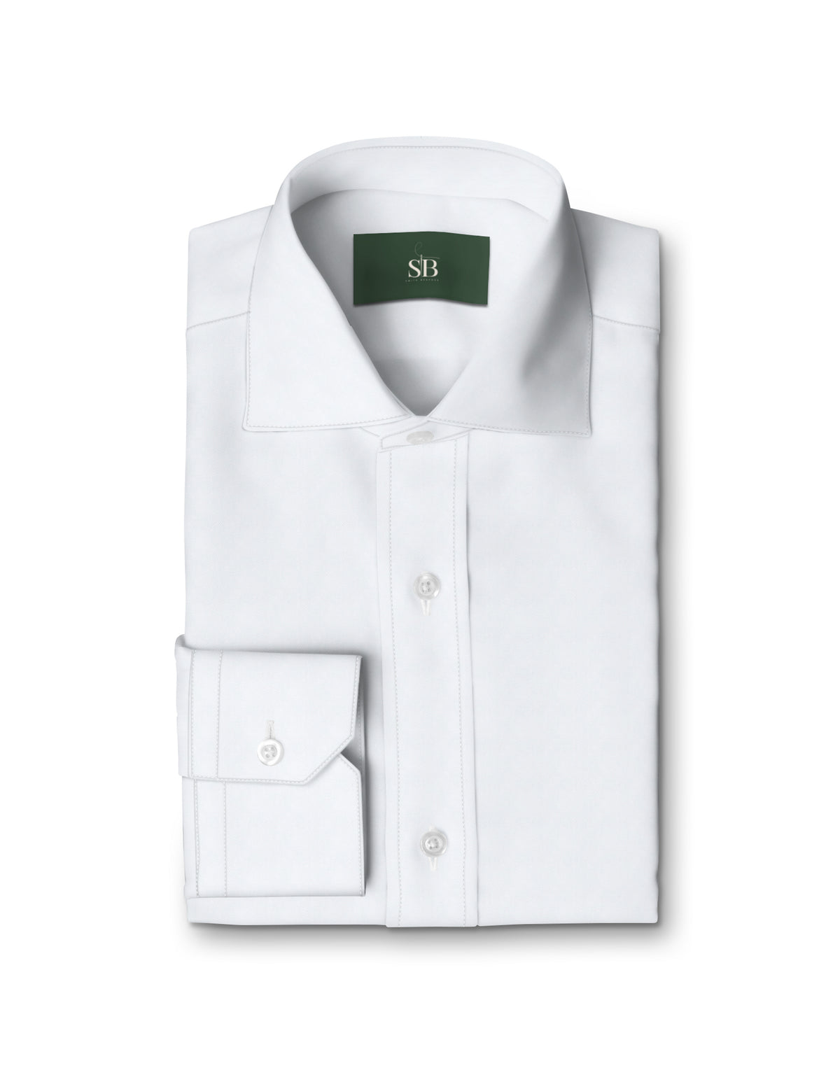 Royal Caribbean Gold White Twill Shirt — folded shirt — FM85928