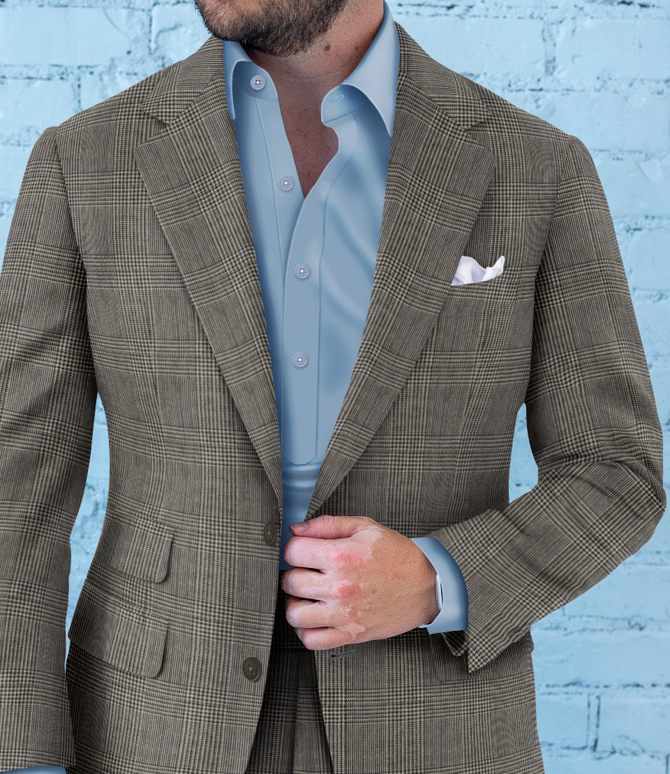 Core Grey Prince of Wales Suit