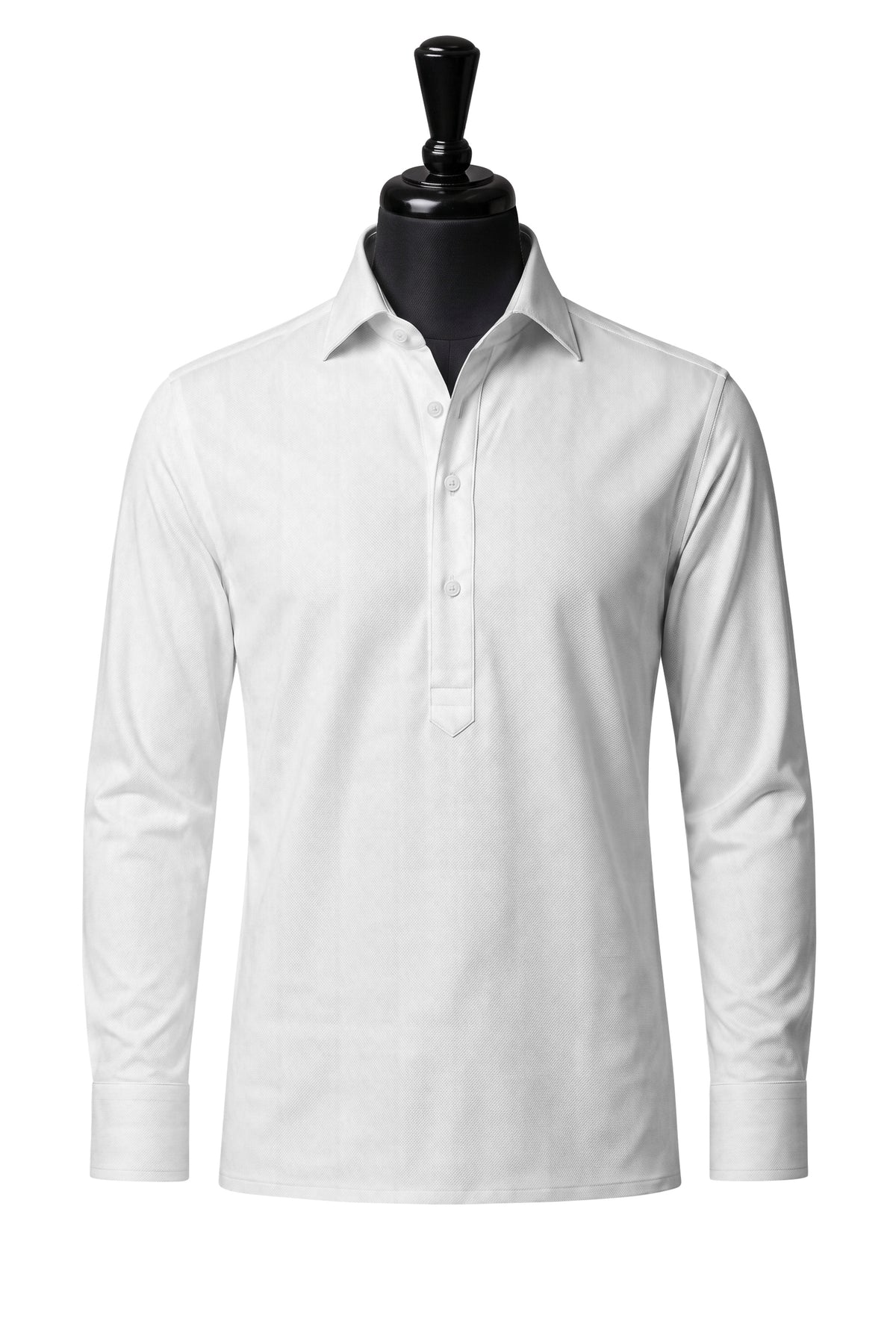 White Broadcloth Shirt — SH-2 front — FM00500