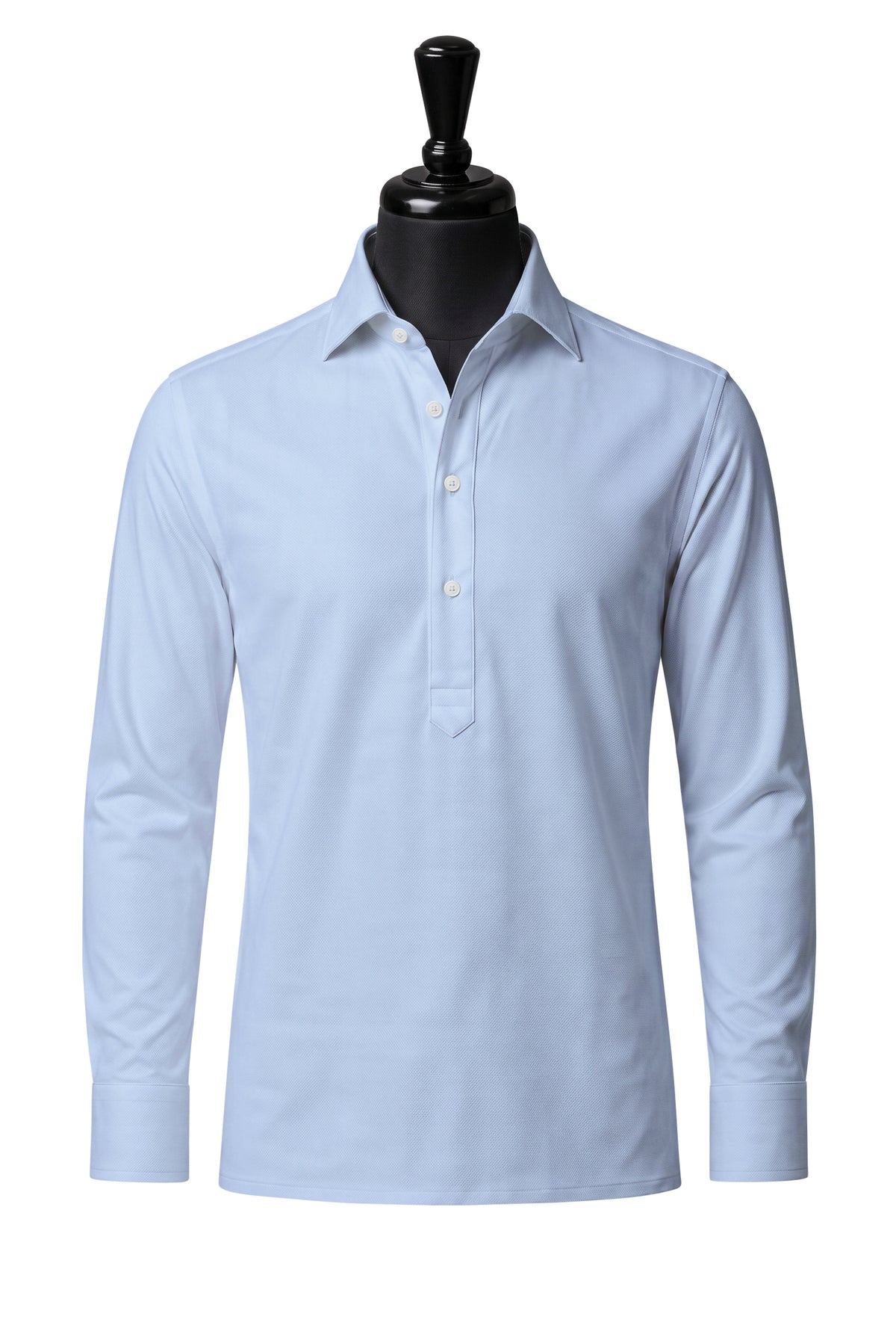 Sky Blue Broadcloth Shirt — SH-2 front — FM06001