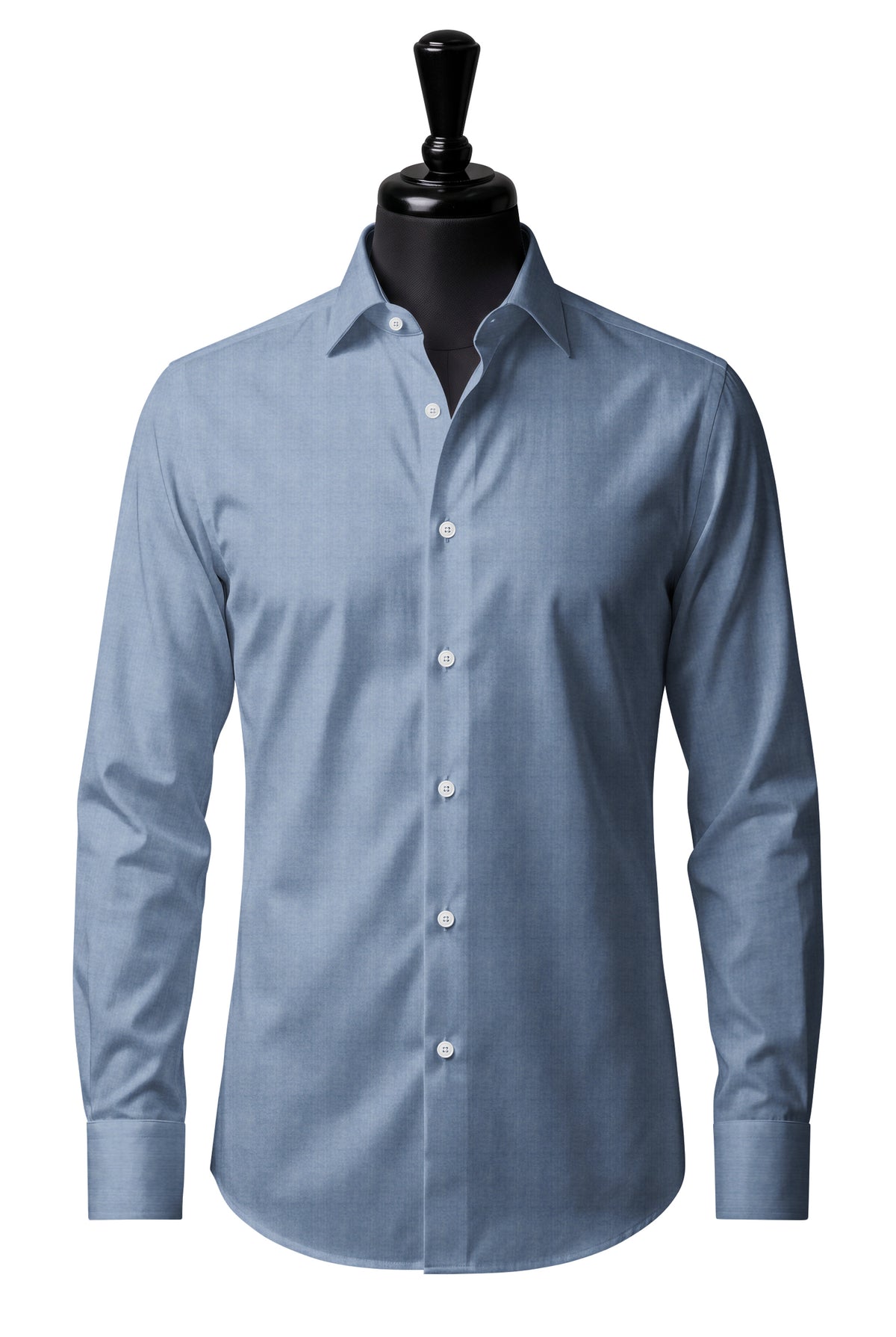 Navy Oxford Shirt — SH-1 front — FM19165