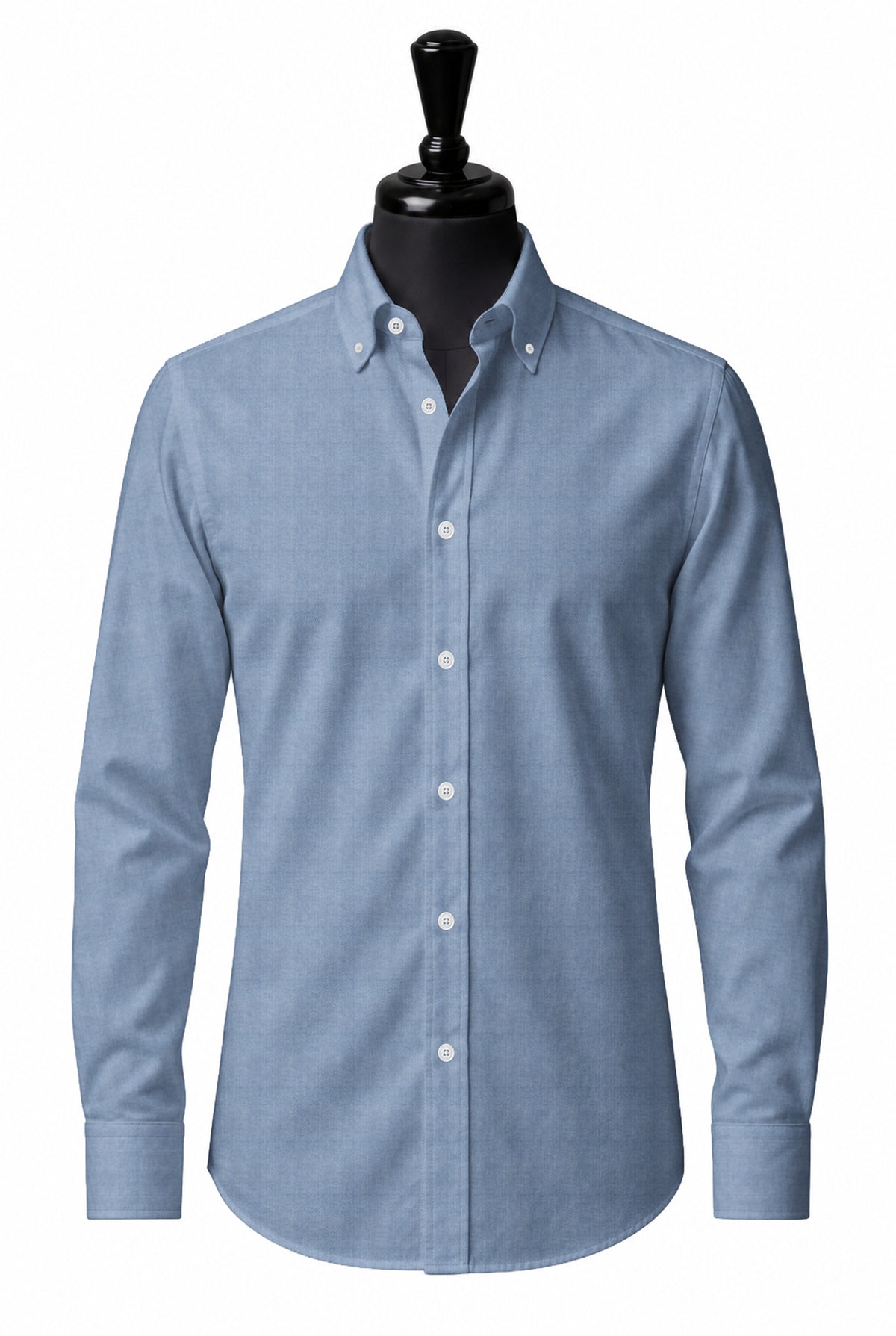 Navy Oxford Shirt — SH-3 front — FM19165