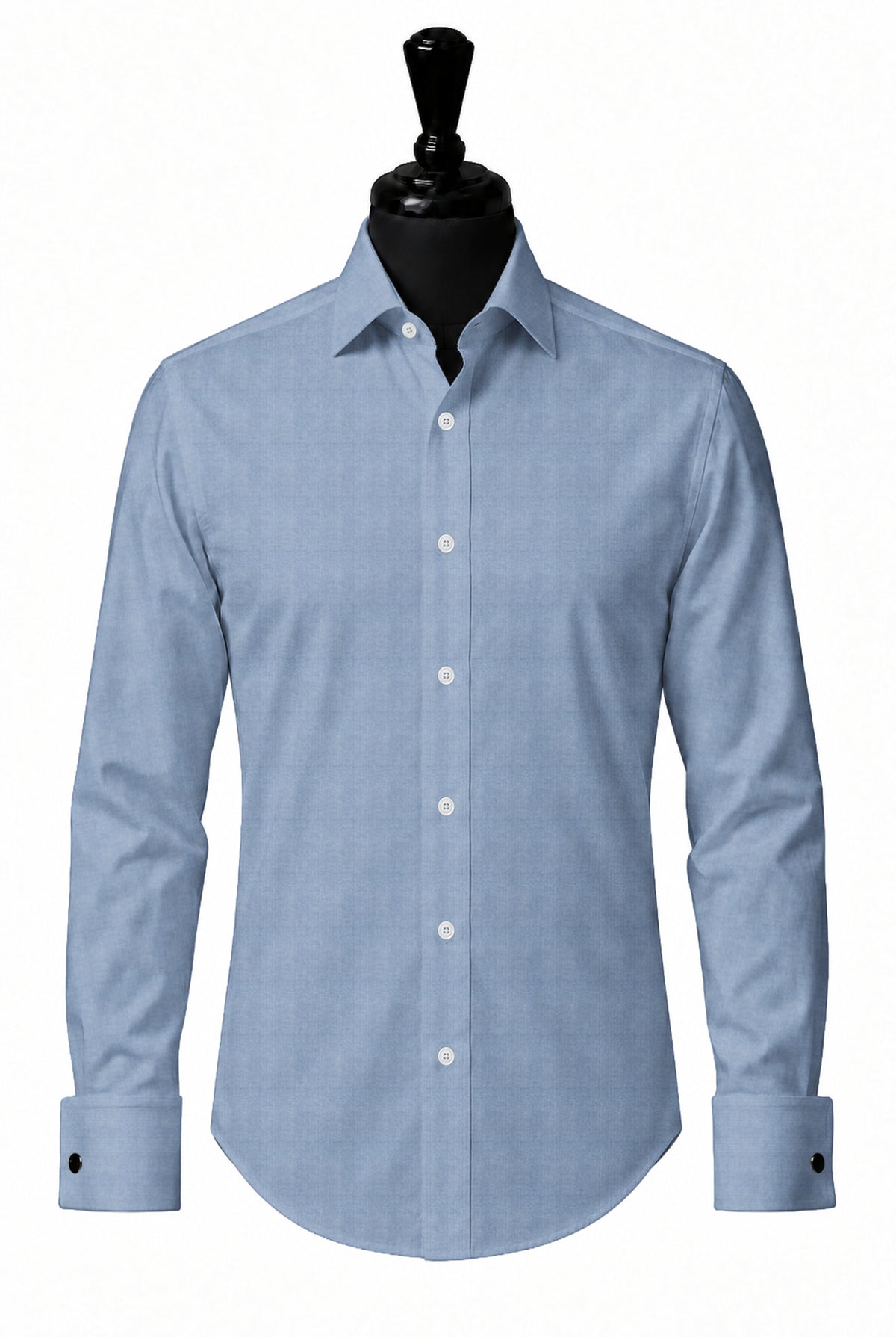Navy Oxford Shirt — SH-4 front — FM19165