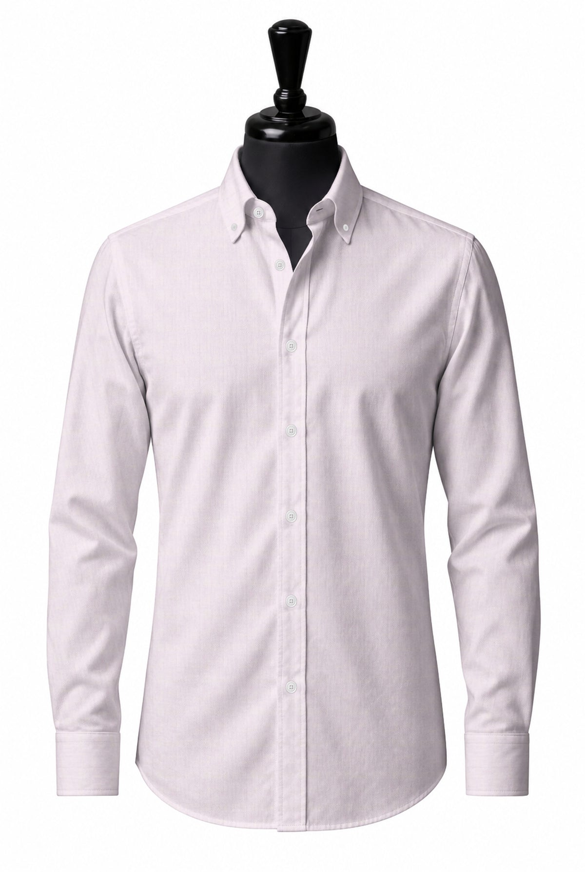 Pink Pinpoint Oxford - Wrinkle Free Collection Shirt — SH-3 front — FM19729