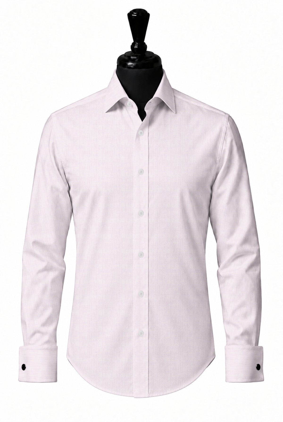 Pink Pinpoint Oxford - Wrinkle Free Collection Shirt — SH-4 front — FM19729