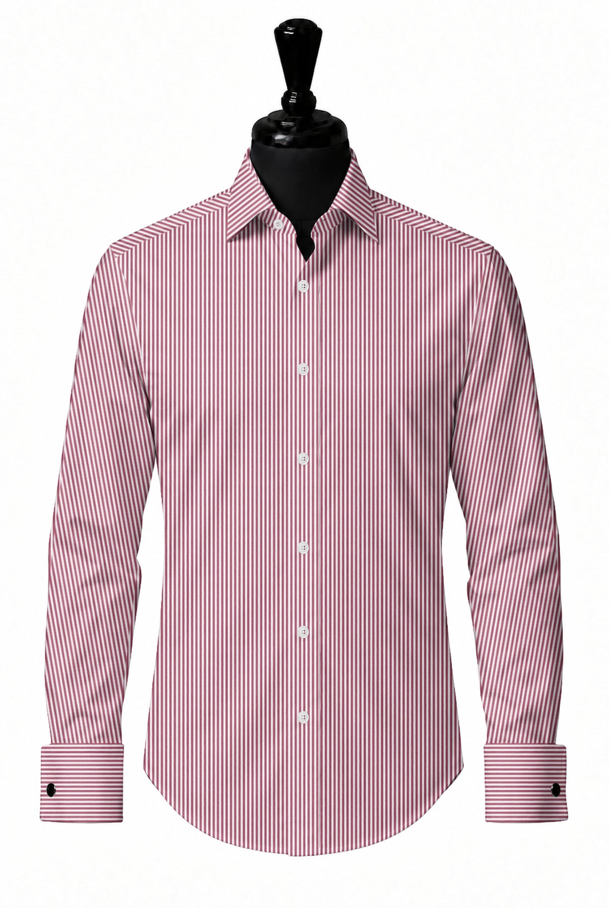 Red London Stripe Shirt — SH-4 front — FM19810