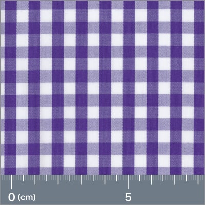 Purple Gingham Shirt — original fabric swatch — FM19814