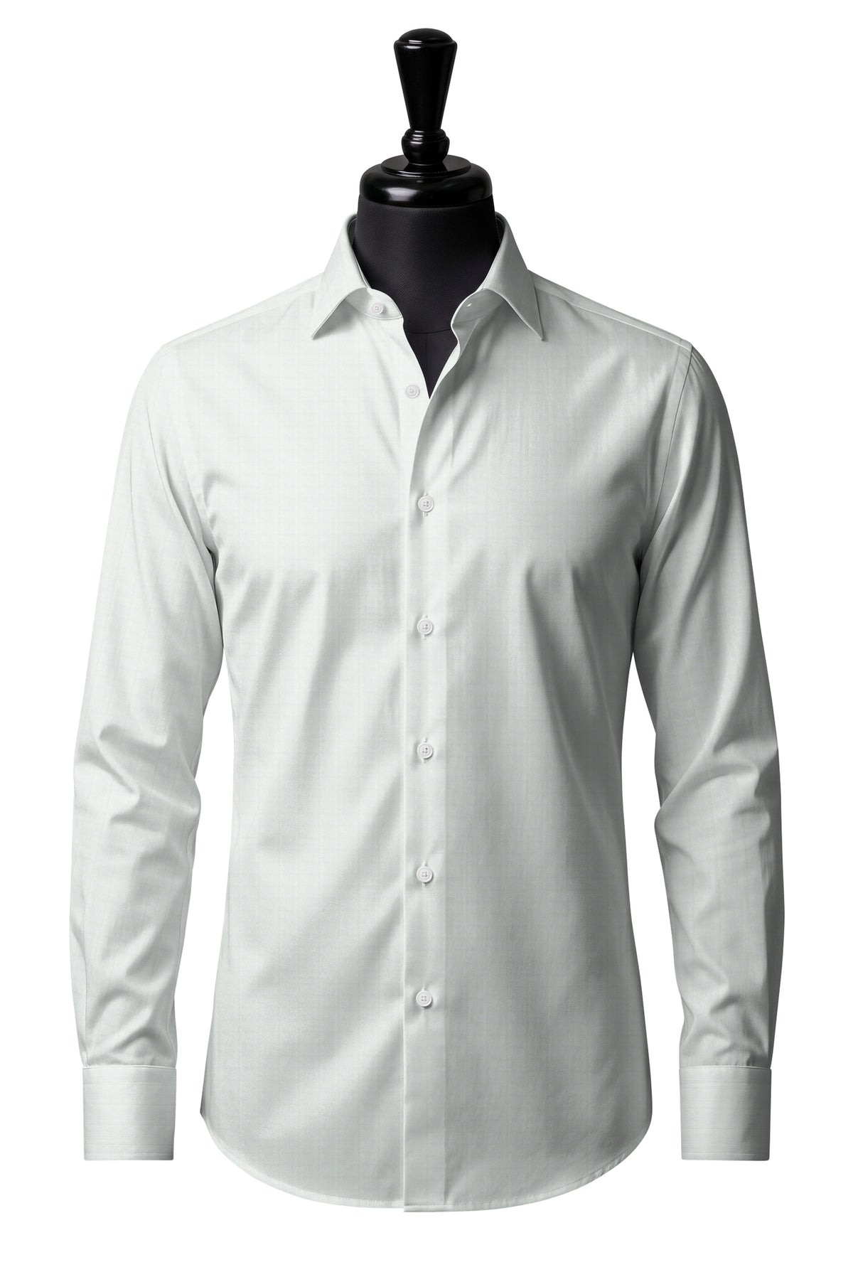 Royal Caribbean Gold White Herringbone Shirt — SH-1 front — FM85934