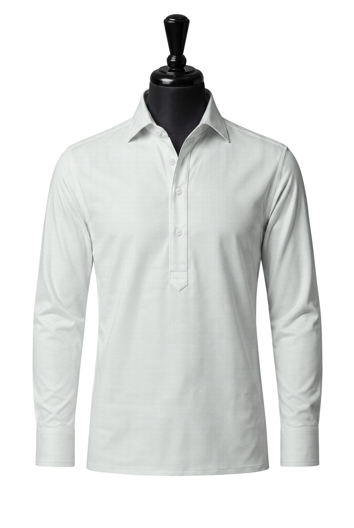 Royal Caribbean Gold White Herringbone Shirt — SH-2 front — FM85934