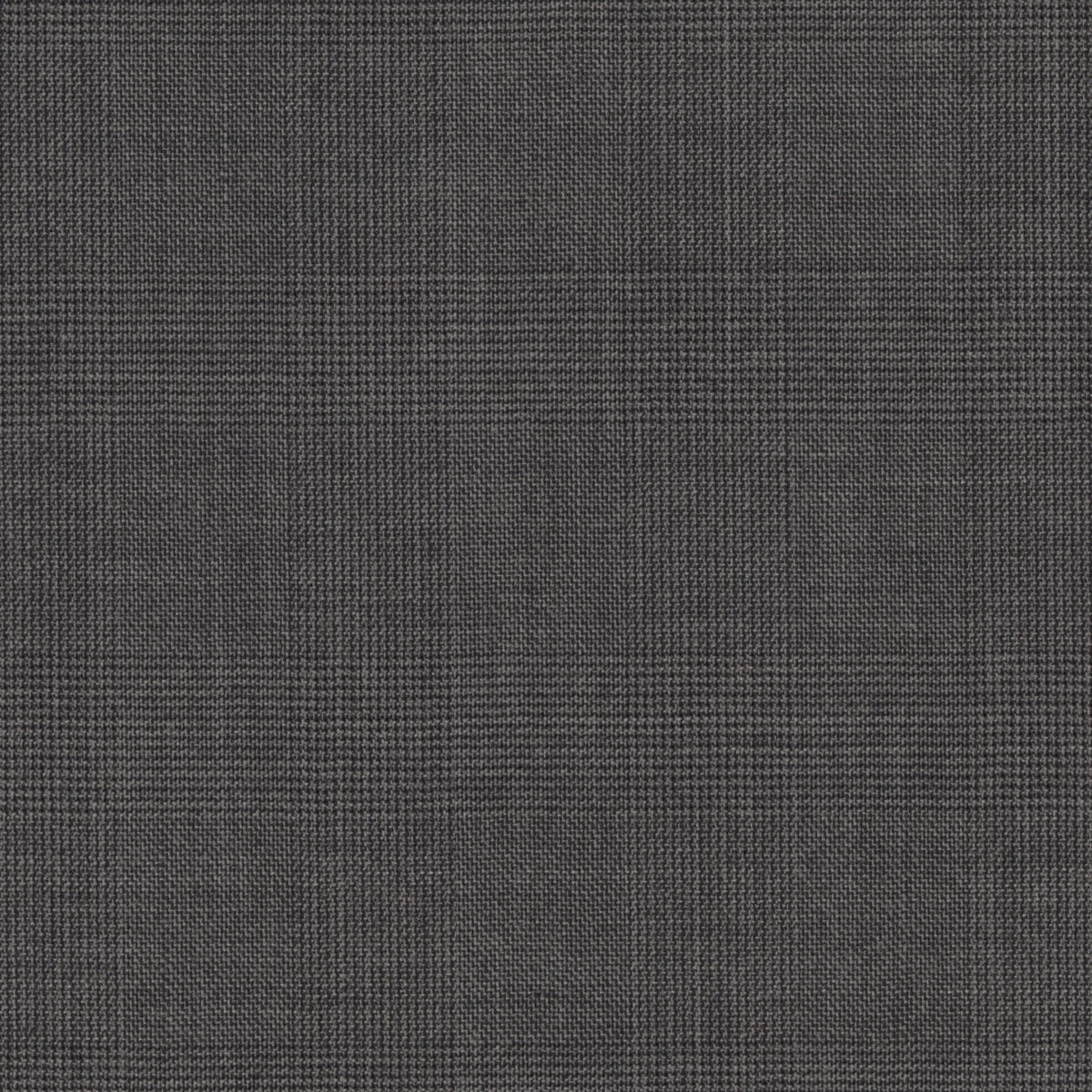 Grey Fine Check Suit — cloth swatch