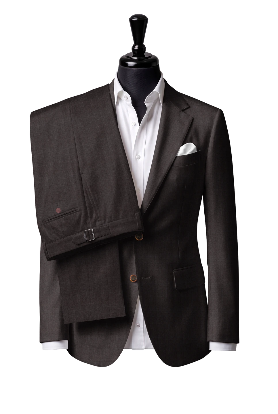 Brown Microtexture Suit — Style 1