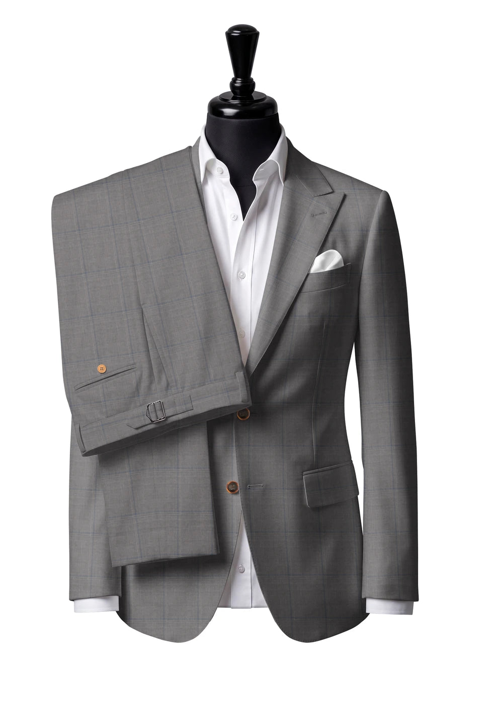 Tallia Grey Windowpane Suit — Style 3