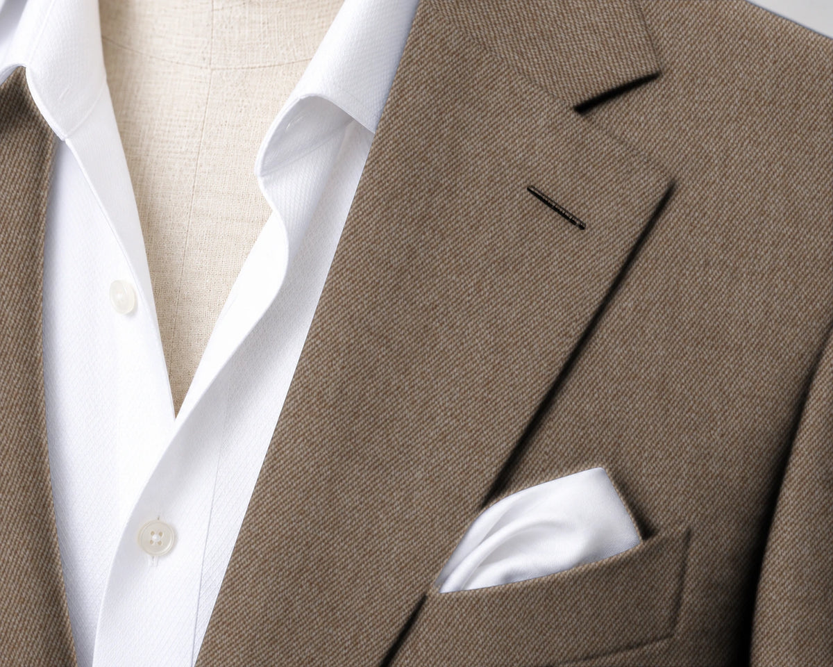 Tallia Sand Seasonal Suit — fabric detail
