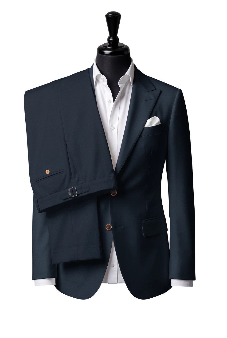 Navy Flannel Suit — Style 3