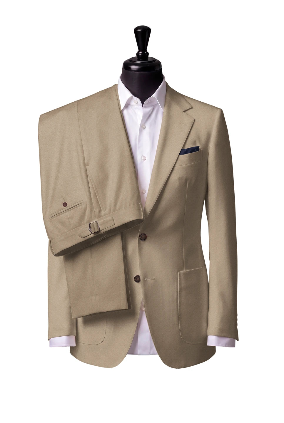 Light Brown Flannel Suit — Style 4