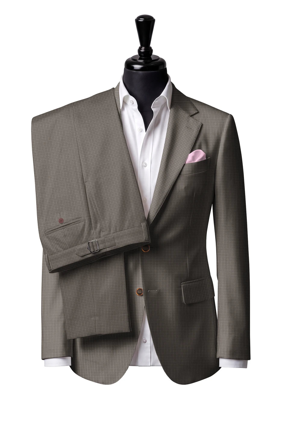 Brown Fine Texture Suit — Style 1