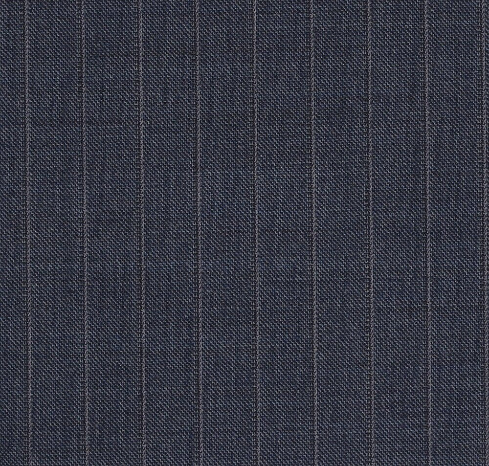 Trofeo Grey Fine Stripe Suit — cloth swatch